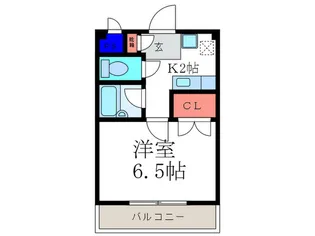 メゾン御所東【2階】の間取り