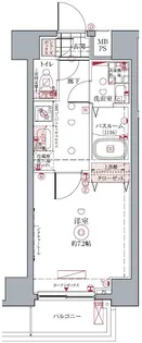 クレヴィスタ光が丘【3階】の間取り