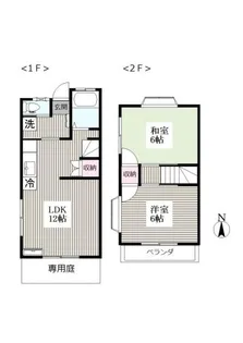 ネコール【1階】の間取り