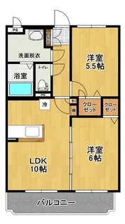 さくらマンション【2階】の間取り