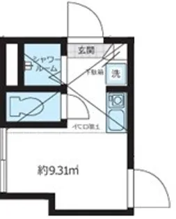 スマイラス新小岩【1階】の間取り