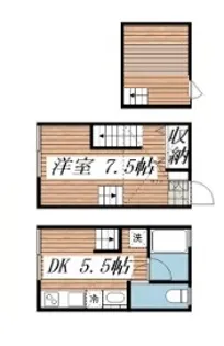 ティロ・フィナーレ松戸A棟の間取り