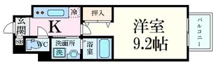 CANAL VISTA【8階】の間取り