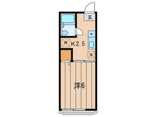 グリ-ンヒル1【2階】の間取り