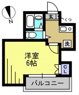 M’s仲六郷【1階】の間取り