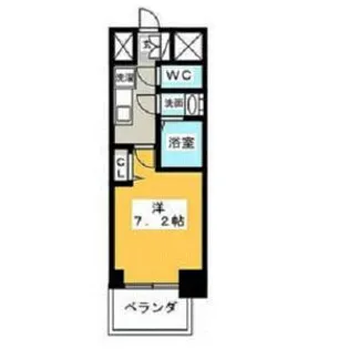 プレサンス丸の内アデル【3階】の間取り