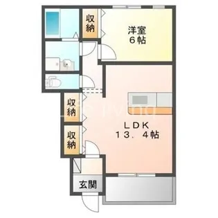 ステラ川南【1階】の間取り