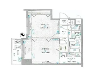 ヴェルト日本橋シティ【3階】の間取り