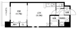 アーバネックス福島【8階】の間取り