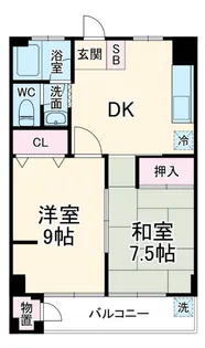 松栄大宮マンション【1階】の間取り