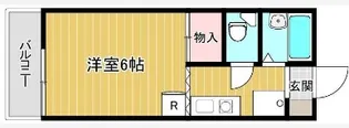 クイーンハイツ青山A【2階】の間取り