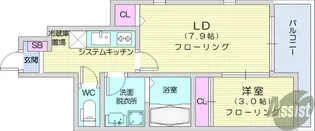 GRAND FAMILLE【1階】の間取り