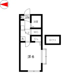 アルブルビラージュ吉祥寺【2階】の間取り