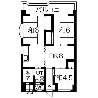 Fila Alta庄内通【3階】の間取り