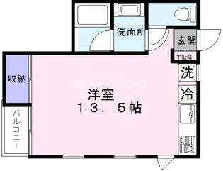 モン サン リュール経堂【1階】の間取り