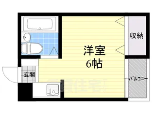 フルーレ千里丘【3階】の間取り