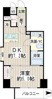 コルティーレ武蔵小杉【2階】の間取り