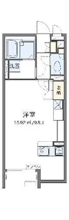 ミランダアルカ【1階】の間取り