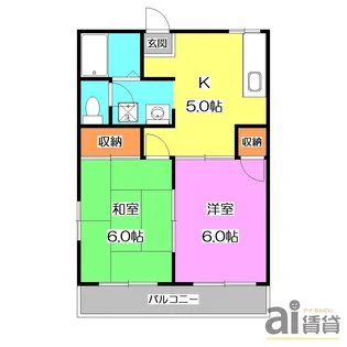 ハイムソナール【2階】の間取り