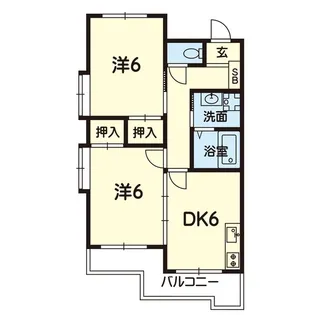 ルーベンス2【3階】の間取り