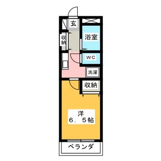 リバーサイド・キエ【2階】の間取り