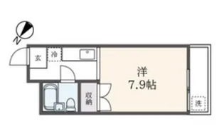 グランドール大台【3階】の間取り