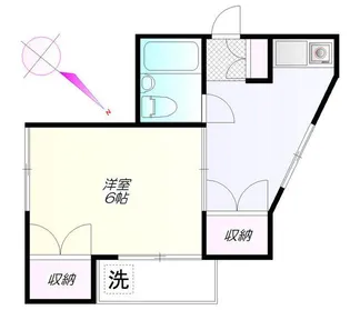 GRIFFIN祐天寺【1階】の間取り