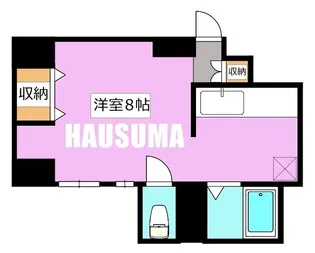 すいーとぴあ本郷【2階】の間取り