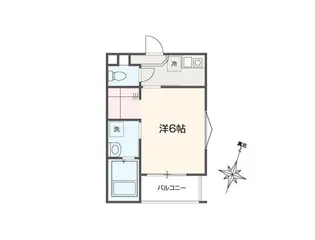 MELLAS北与野【2階】の間取り