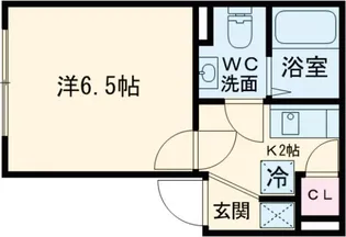 ラシクラス・カリビアンIII【2階】の間取り