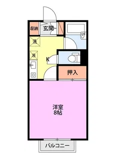 グランシャリオ【2階】の間取り