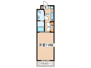 シャンベ-ル町田の間取り