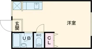 金子マンション【1階】の間取り