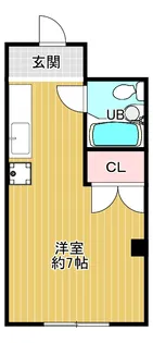 ESTグリーンハイツ高槻【3階】の間取り