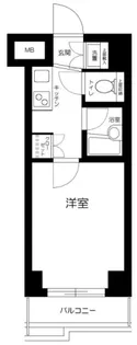 ルーブル蒲田八番館【7階】の間取り