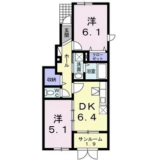 TAKAMI【1階】の間取り
