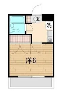 旭マンション【1階】の間取り