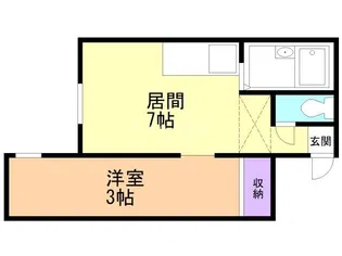 ソフィア常盤【2階】の間取り
