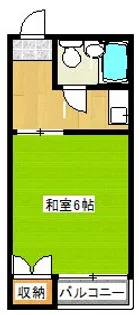 プレアール住吉公園【2階】の間取り