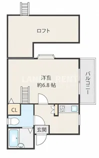 ピュア姪浜【1階】の間取り