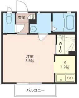 ルミネス【1階】の間取り