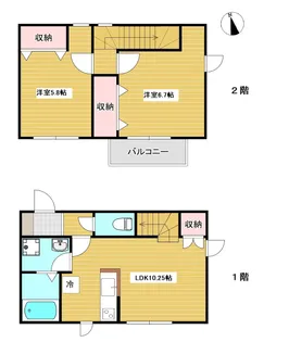 山形県山形市大字片谷地【アパート】の間取り