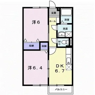 ファミリーサトウ【1階】の間取り