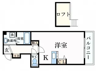 K・Y BLD.【4階】の間取り