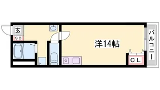 メゾンALLーIN【3階】の間取り