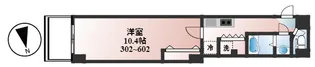 BaBa Terrace【4階】の間取り