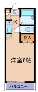 レジデンス八島【2階】の間取り