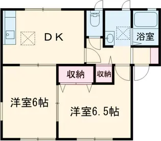 メゾン・セードル【1階】の間取り