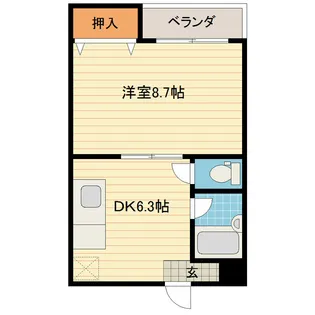 リベラ【2階】の間取り
