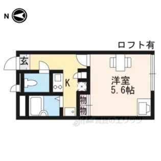 レオパレスKimie【1階】の間取り